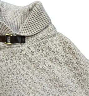 3-6 MONTHS Janie & Jack Beige Print Girls Outerwear PONCHO