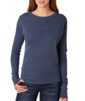 7015 Chouinard Ladies' Long-Sleeve Micro Thermal Denim Pgmdye