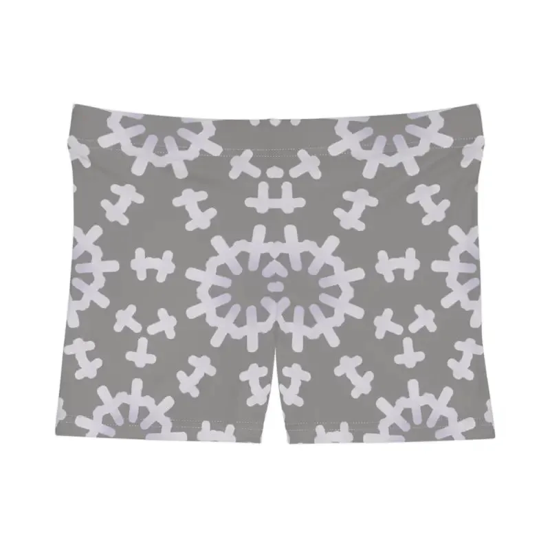 Abstract Pattern Moisture Wicking Women's Shorts