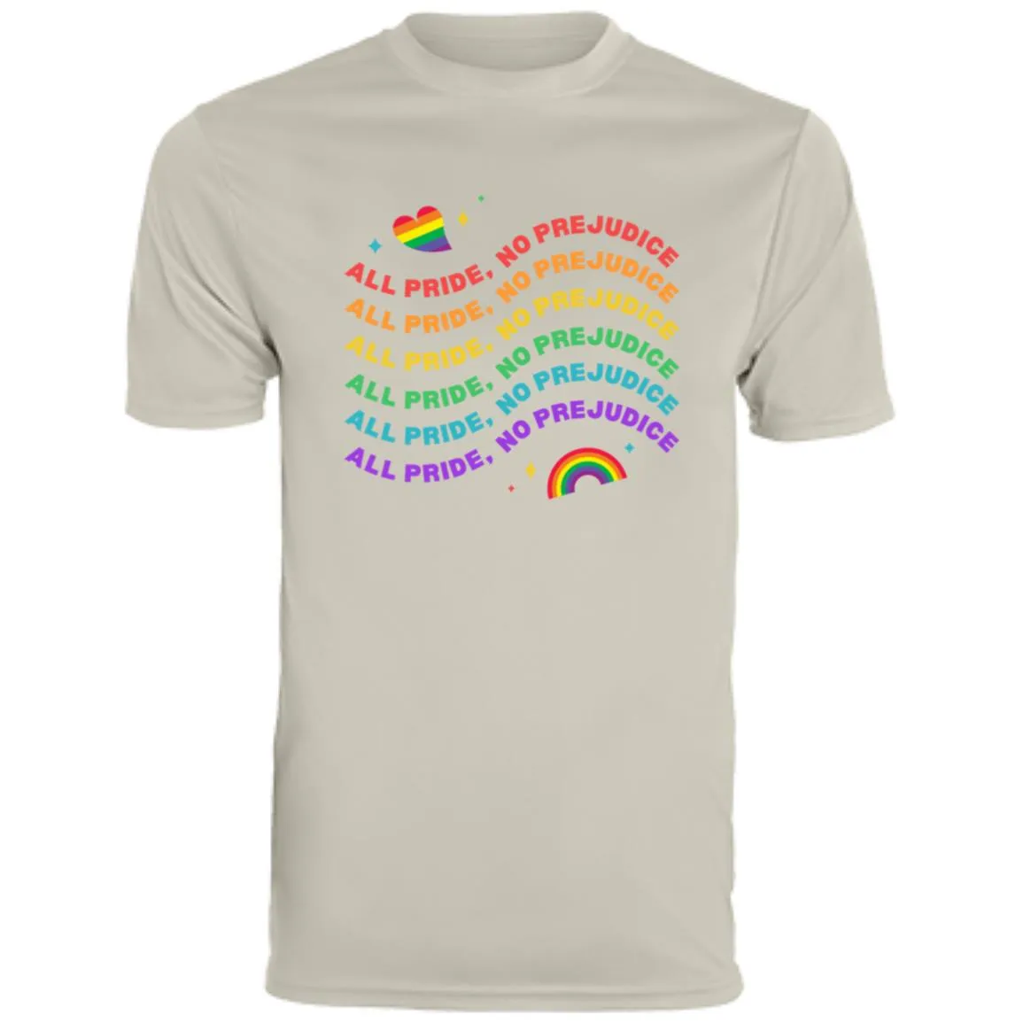 All Pride No Prejudice -- CLOSEOUT -- Men's Moisture-Wicking Tee
