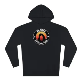 Arches National Park Hoodie - Round Emblem Design