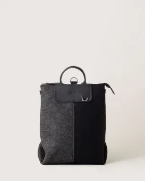 Bedford Merino Wool Midi Colorblock Backpack