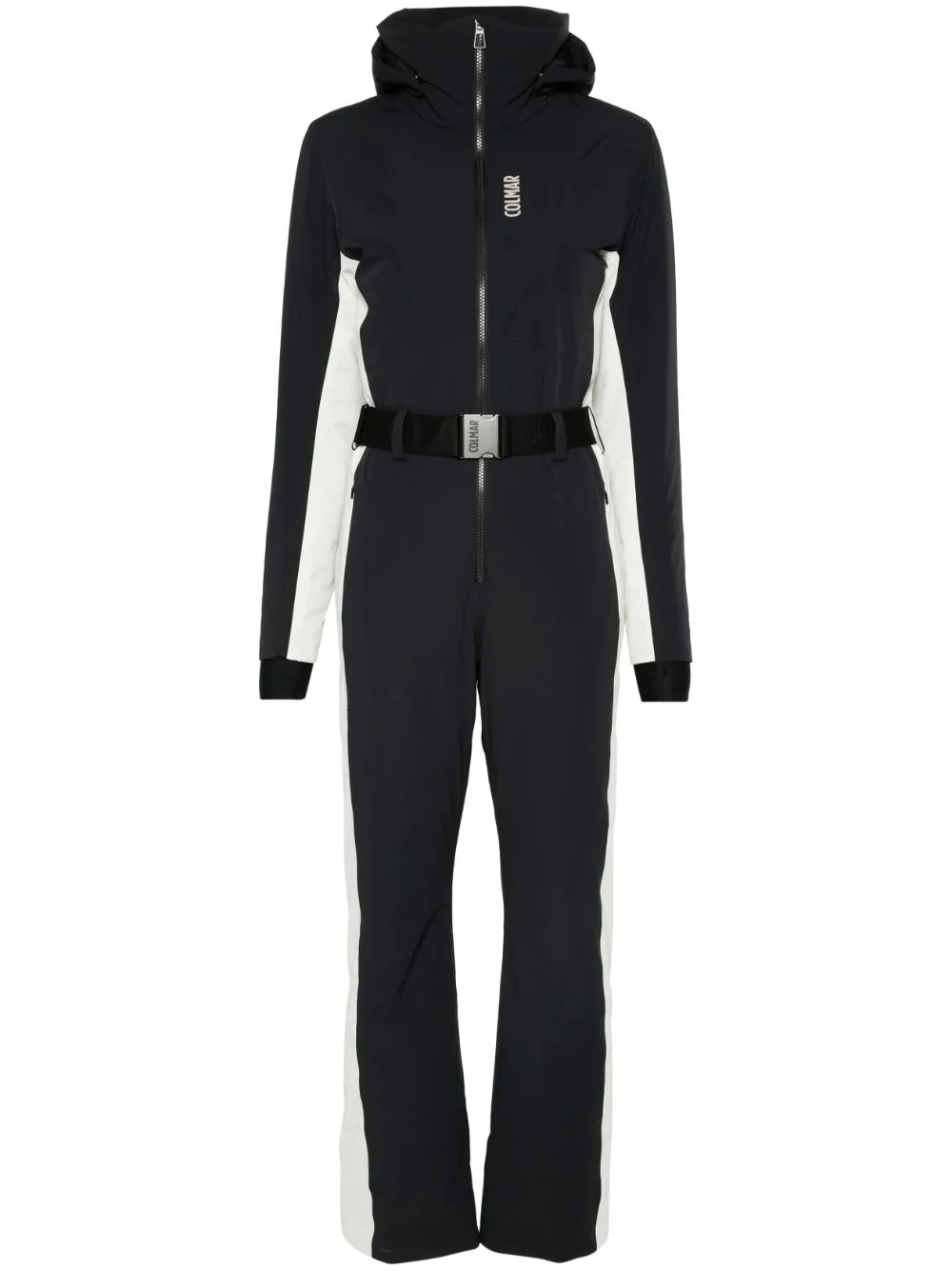 belted ski all-in-one