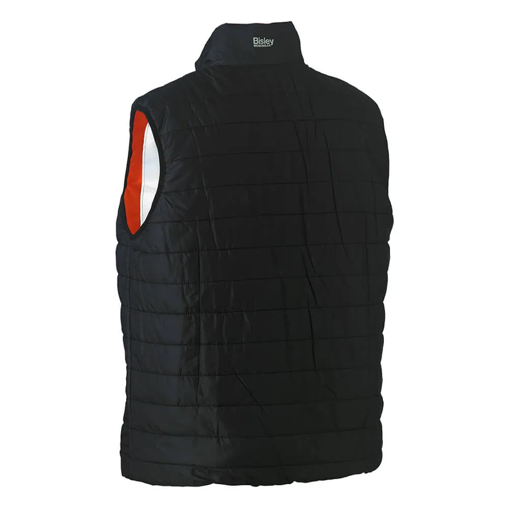 Bisley BV0330HT Hi-Vis Taped Soft Shell Vest Orange