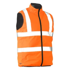 Bisley BV0330HT Hi-Vis Taped Soft Shell Vest Orange
