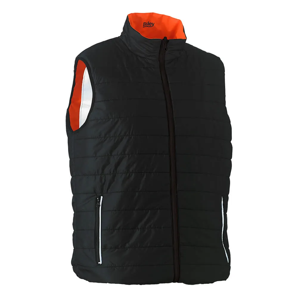 Bisley BV0330HT Hi-Vis Taped Soft Shell Vest Orange