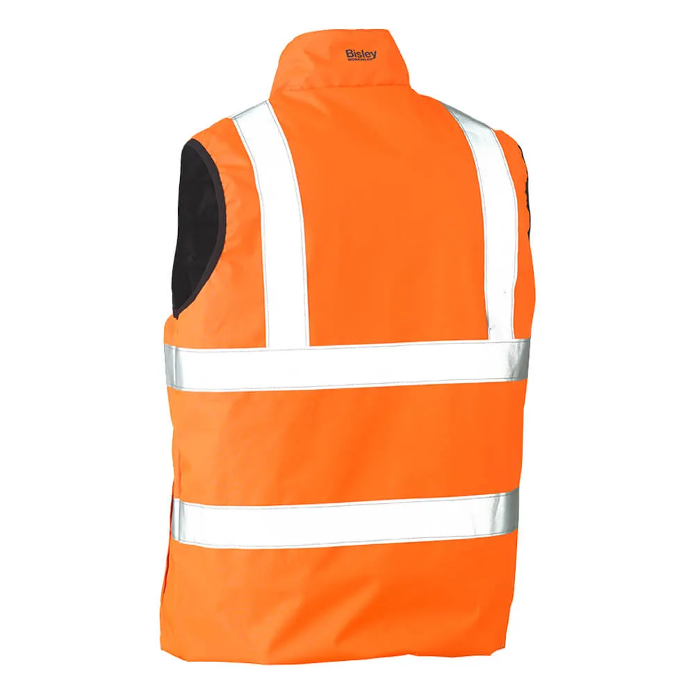 Bisley BV0330HT Hi-Vis Taped Soft Shell Vest Orange