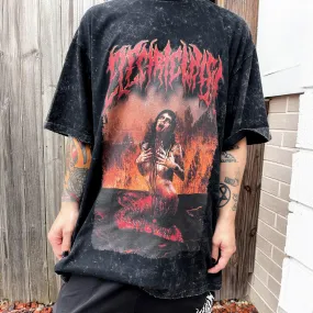 Blood Distressed Premium Tee (260gsm)