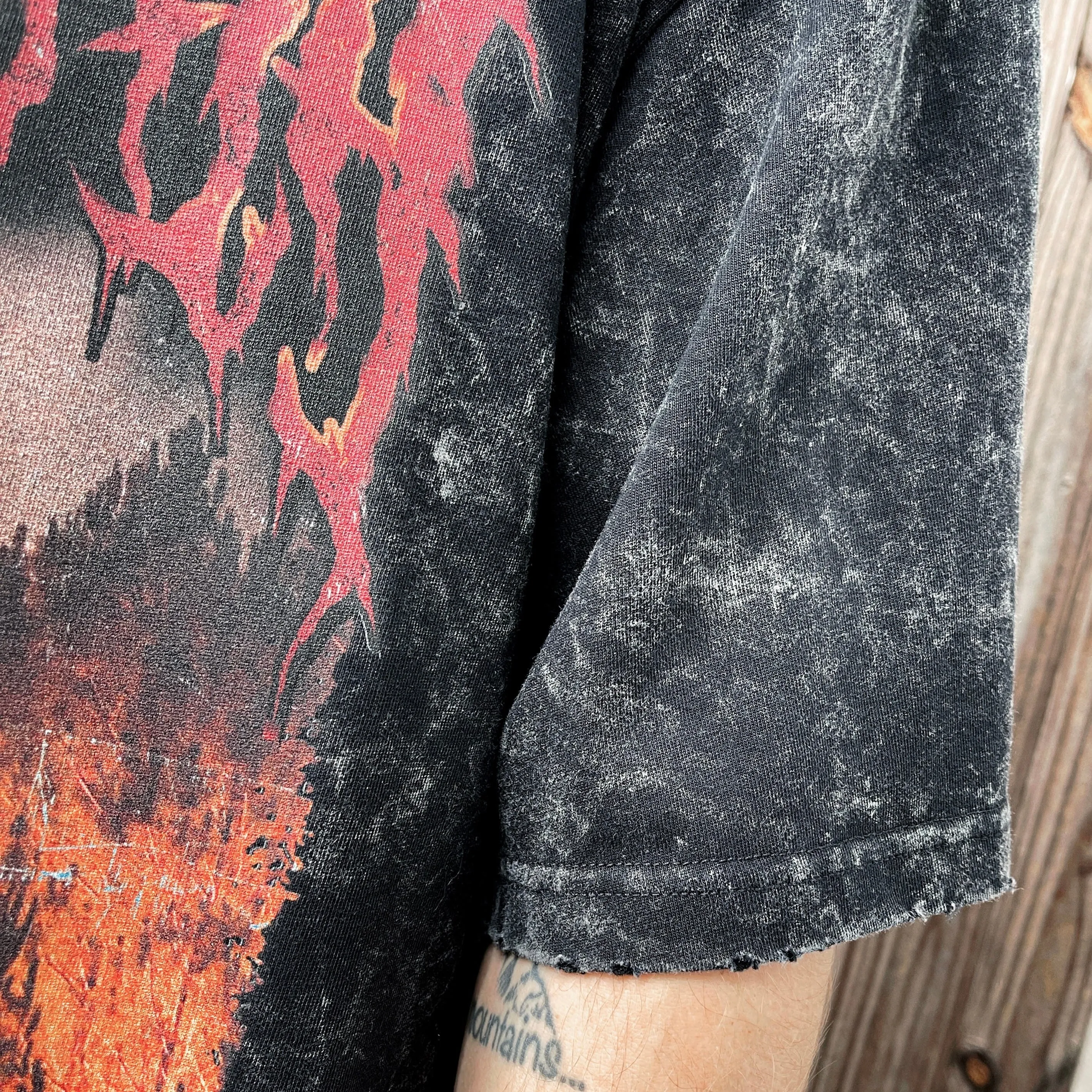 Blood Distressed Premium Tee (260gsm)