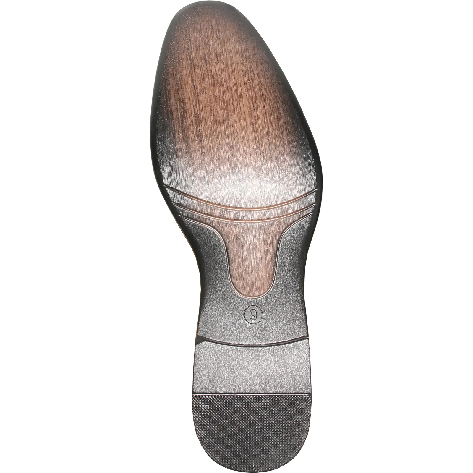 BRAVO Men Dress Shoe KLEIN-1 Oxford Shoe Tan