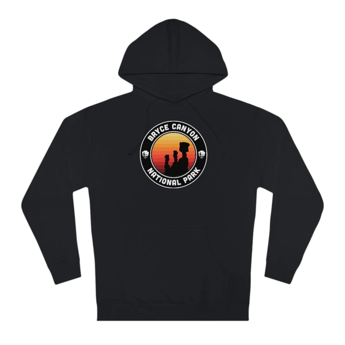 Bryce Canyon National Park Hoodie - Round Emblem Design