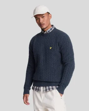 Cable Crew Neck Jumper