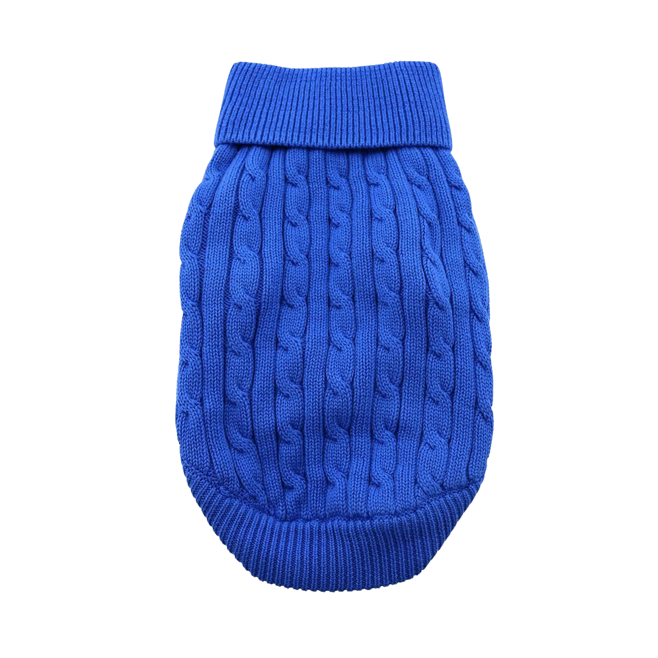 Cable Knit Sweater | Riverside Blue