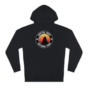 Capitol Reef National Park Hoodie - Round Emblem Design