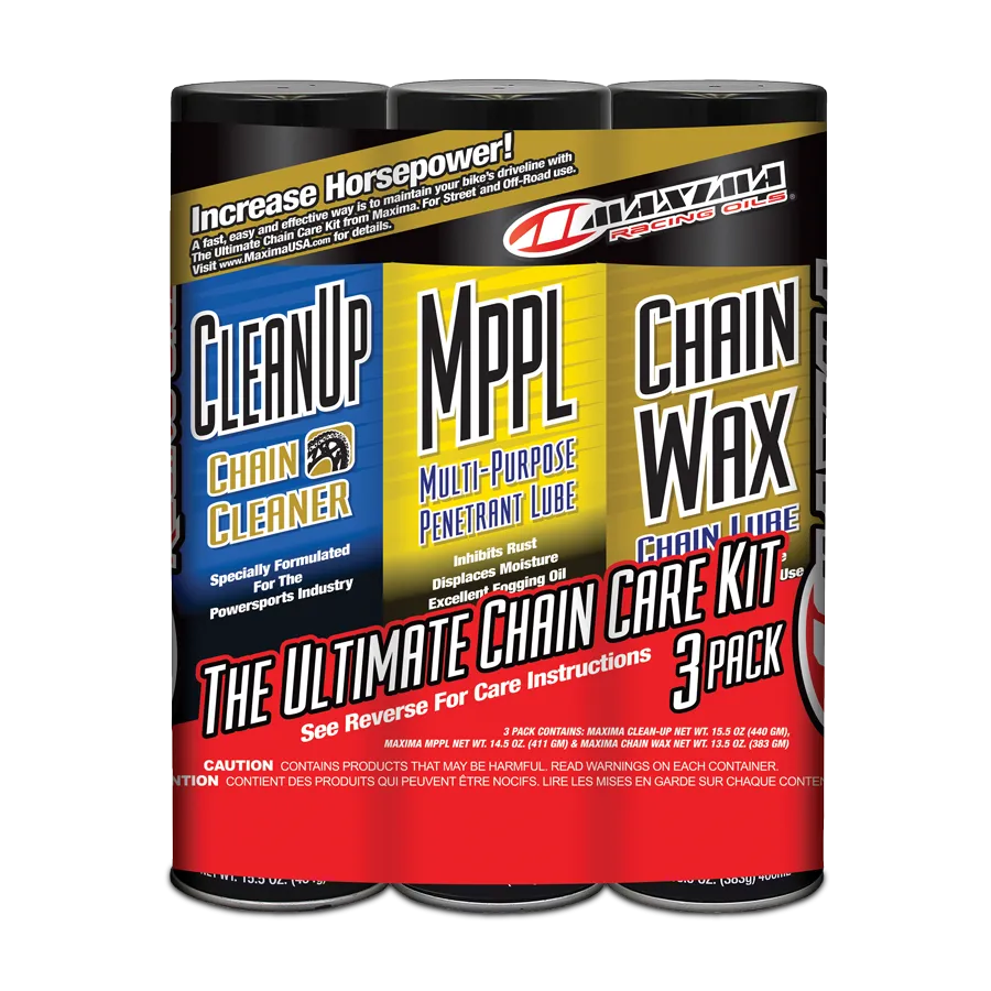 CHAIN WAX CHAIN CARE COMBO KIT