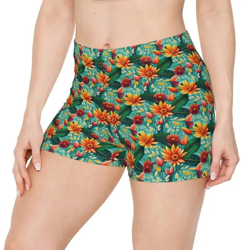 Chic Womens Shorts Moisture Wicking Summer Vibes