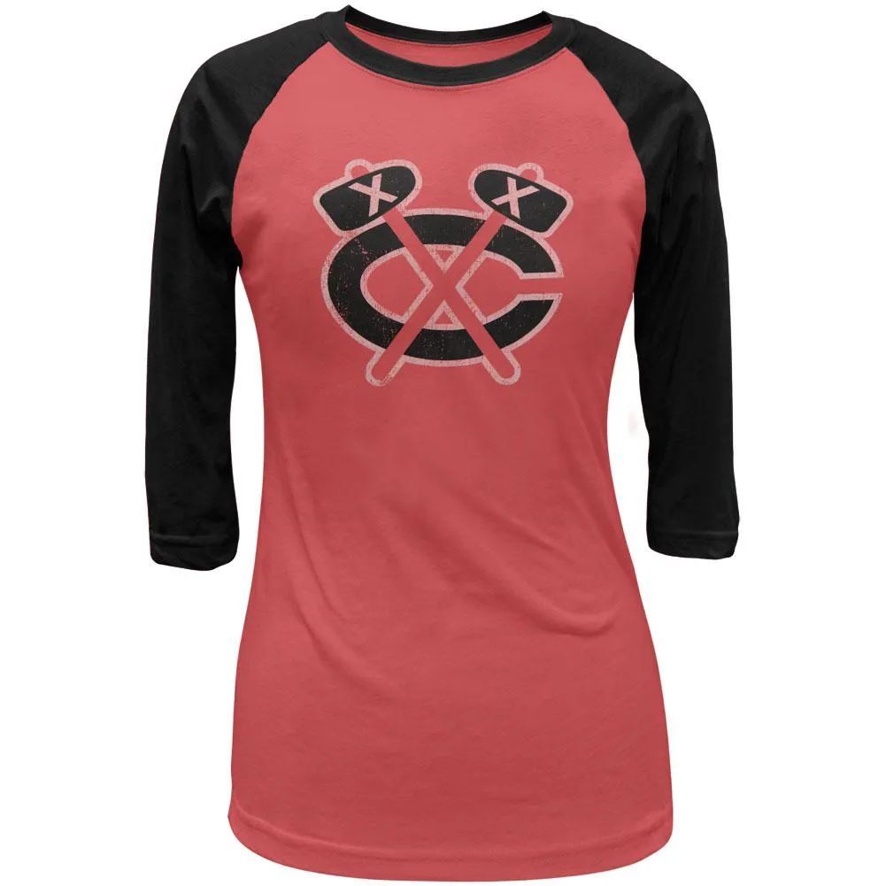Chicago Blackhawks - Logo Mainstay Juniors Raglan