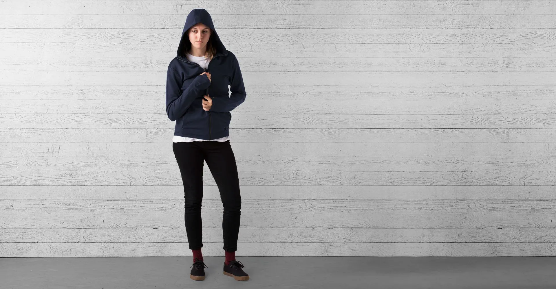 Chrome Merino Cobra Hoodie