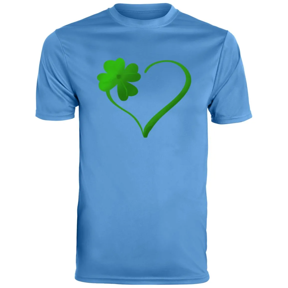 Clover Heart -- Men's Moisture-Wicking Tee