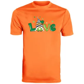 clover love gnome 790 Men's Moisture-Wicking Tee