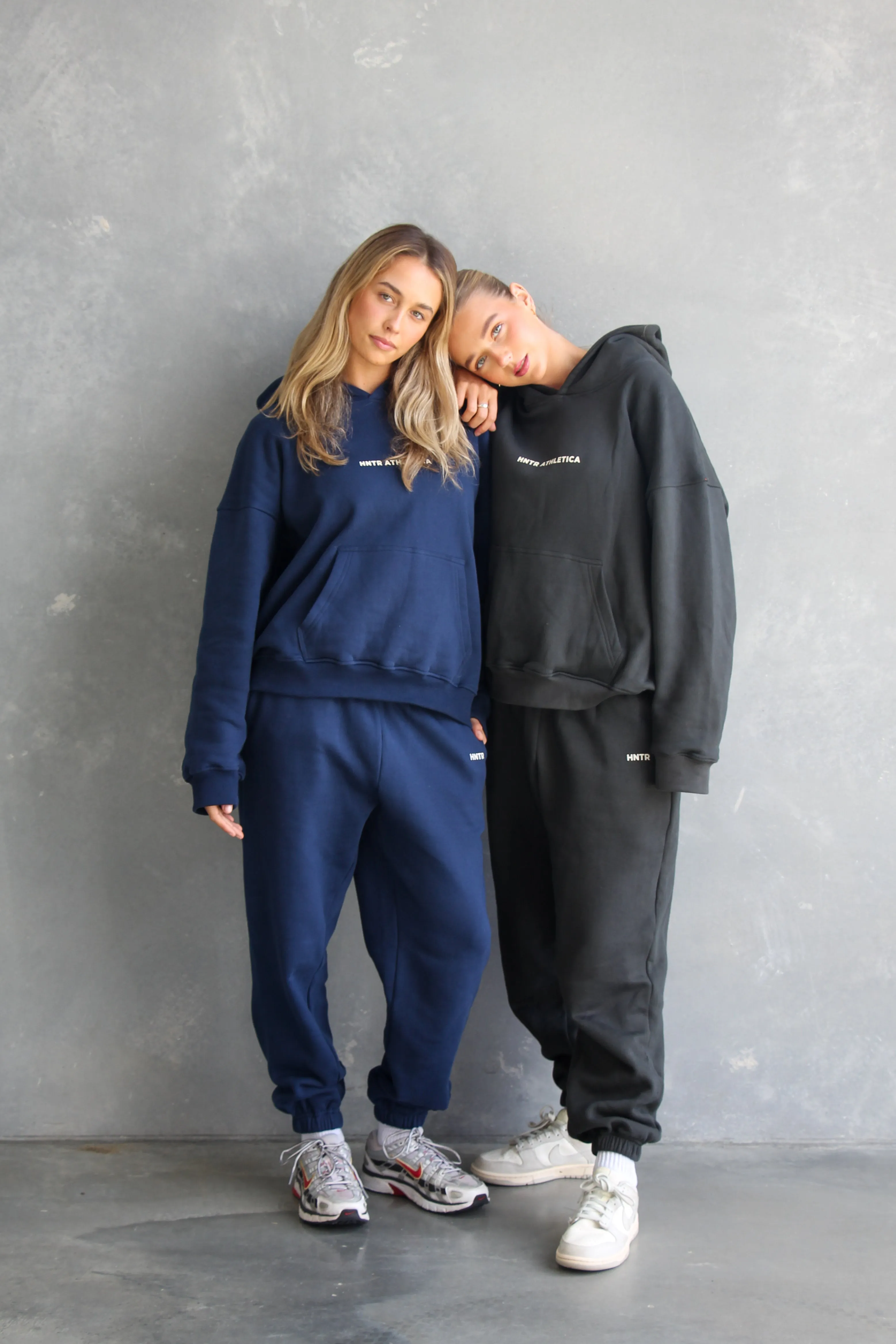 CLUB PUFF HOOD: charcoal