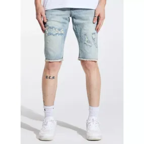 Crysp Denim Light Wash Asher Shorts (CRYSPSP221-130)