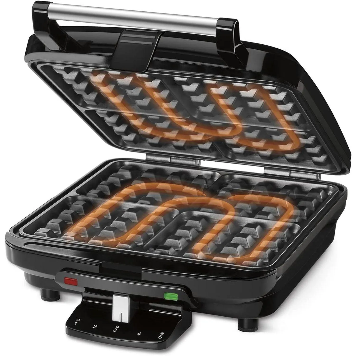 Cuisinart - Belgian Waffle Maker (Square)-4-Slice