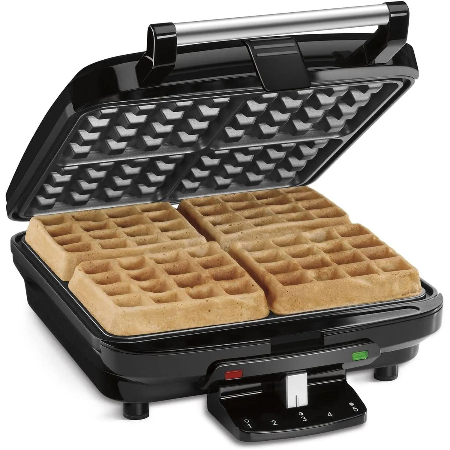 Cuisinart - Belgian Waffle Maker (Square)-4-Slice