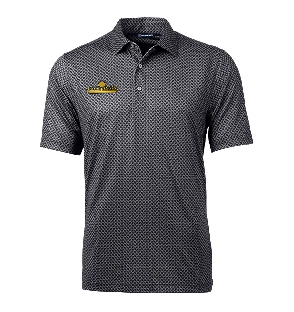 Cutter & Buck Pike Banner Print Stretch Mens Polo