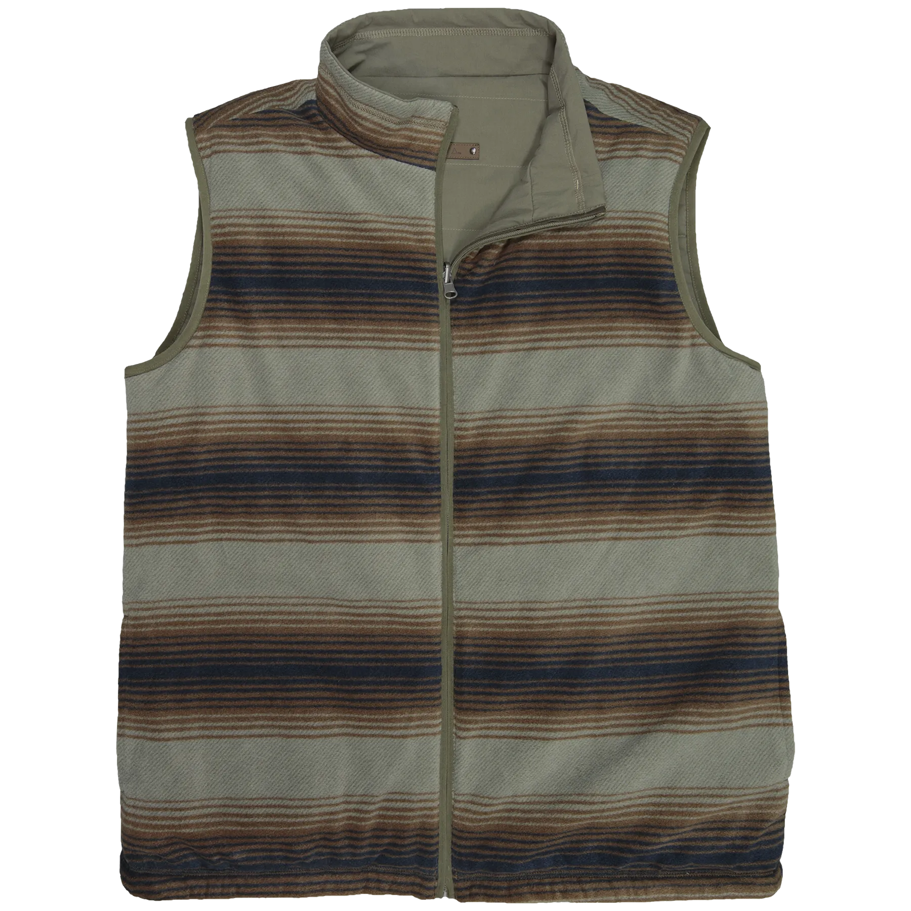 'Dakota Grizzly' Men's Bennett Reversible Vest - Verde