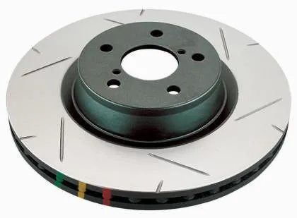 DBA 4000 Series Slotted Front Brake Rotor | 2003-2006 Mitsubishi Evo 8/9 (4418S)