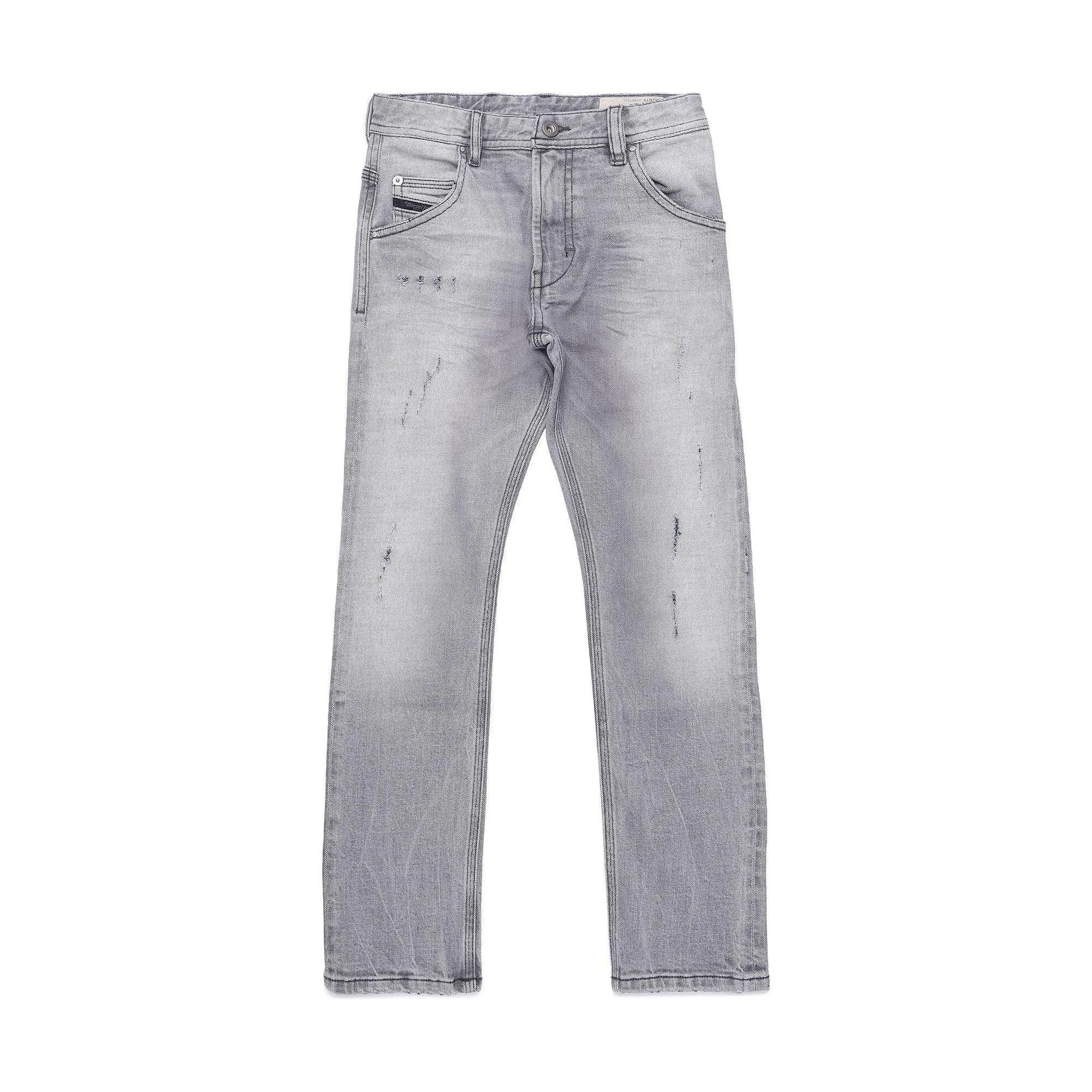 Diesel Boys Krooley - Washed Jeans in Grey