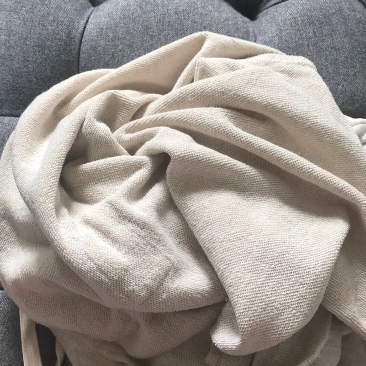 Distressed Hoody Black