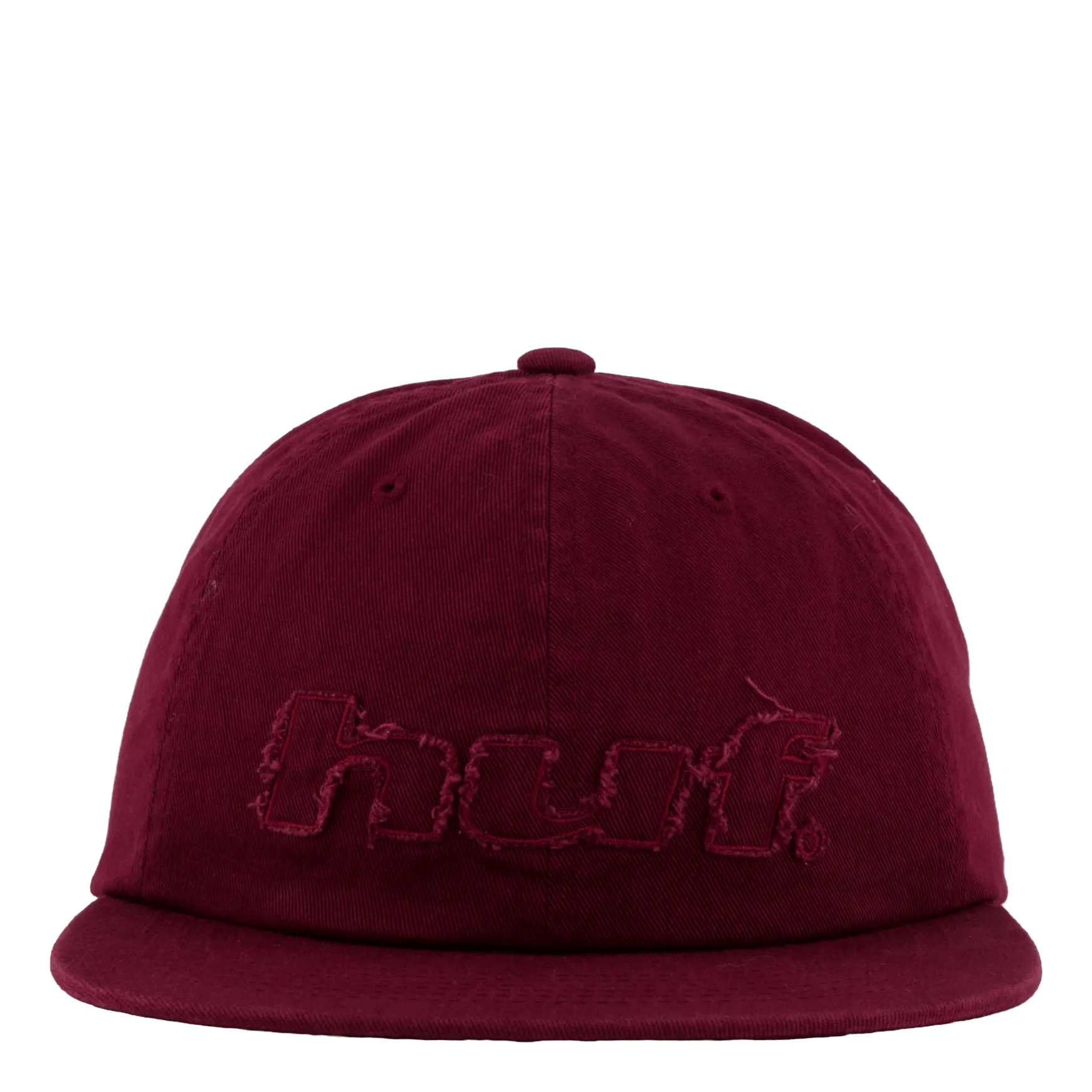 Distressed Logo 5 Panel Hat Raisin