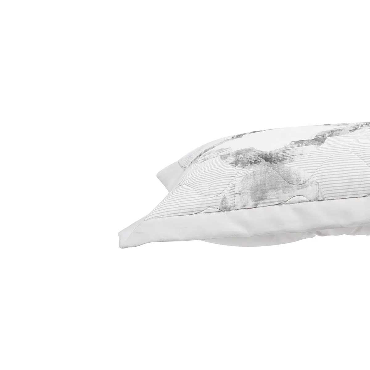 Enchanted Harmony Ogee Flent Quilted Pillow Sham Set Of 2
