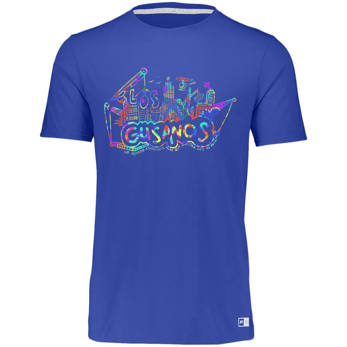 Essential Dri-Power Tee for Man, DownTown Los Gusanos
