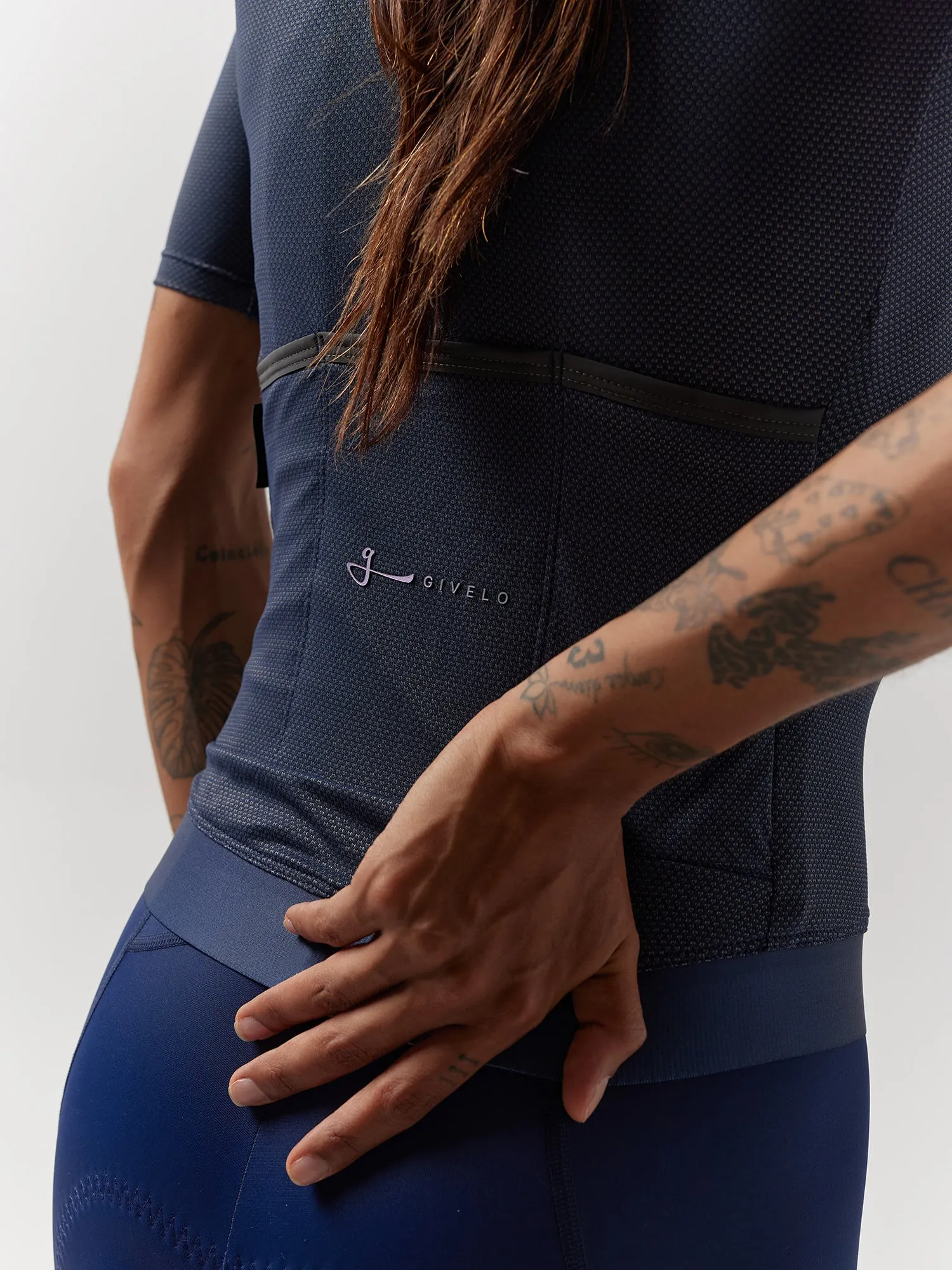ESSNTL GRAPHENE SS UNISEX JERSEY NAVY