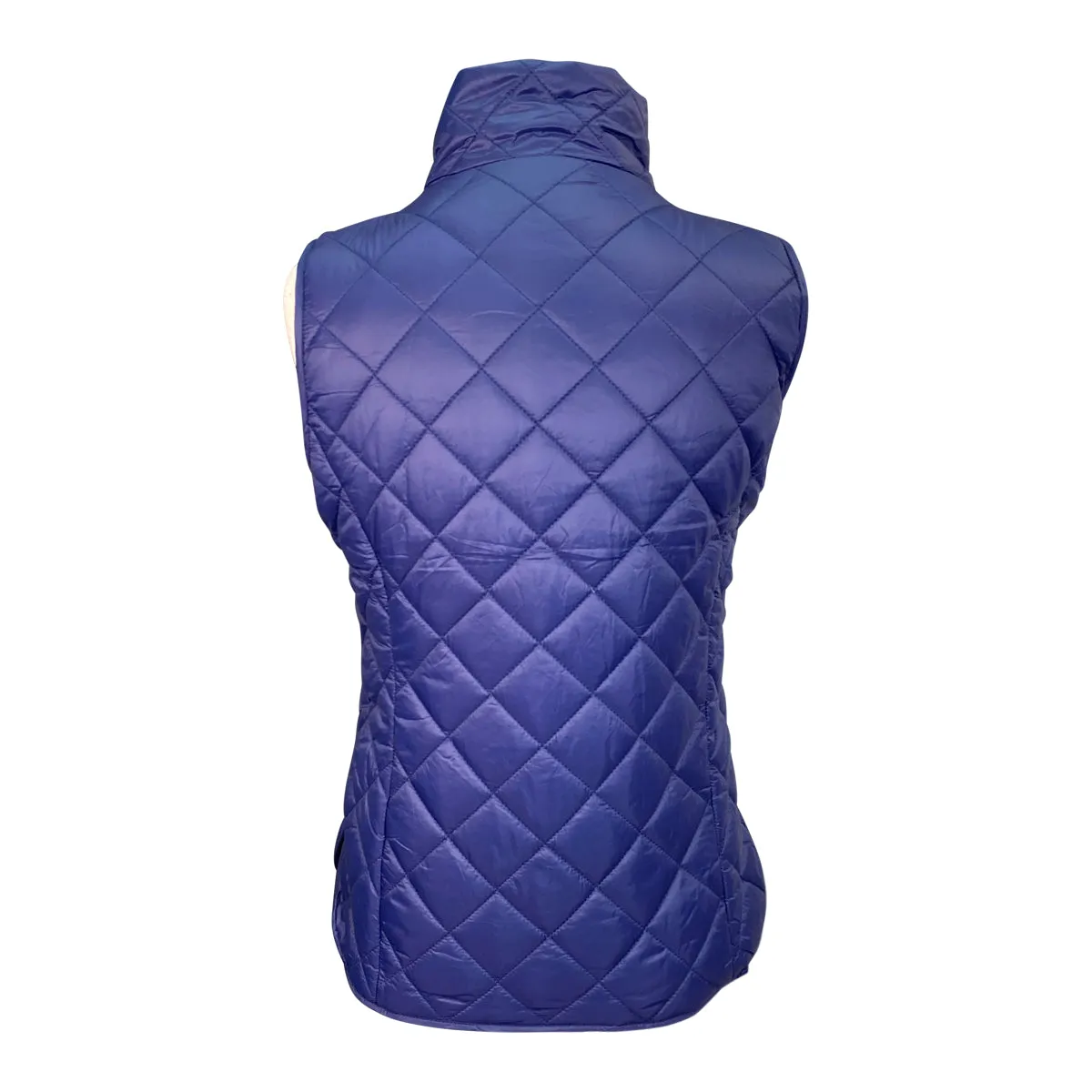 FITS 'Ainsley' Quilted Reversible Vest in Blue - Women's Medium