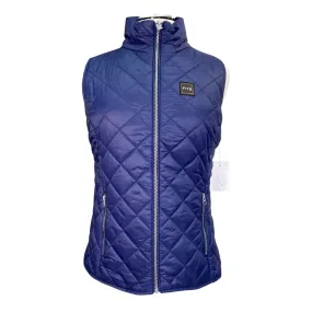 FITS 'Ainsley' Quilted Reversible Vest in Blue - Women's Medium