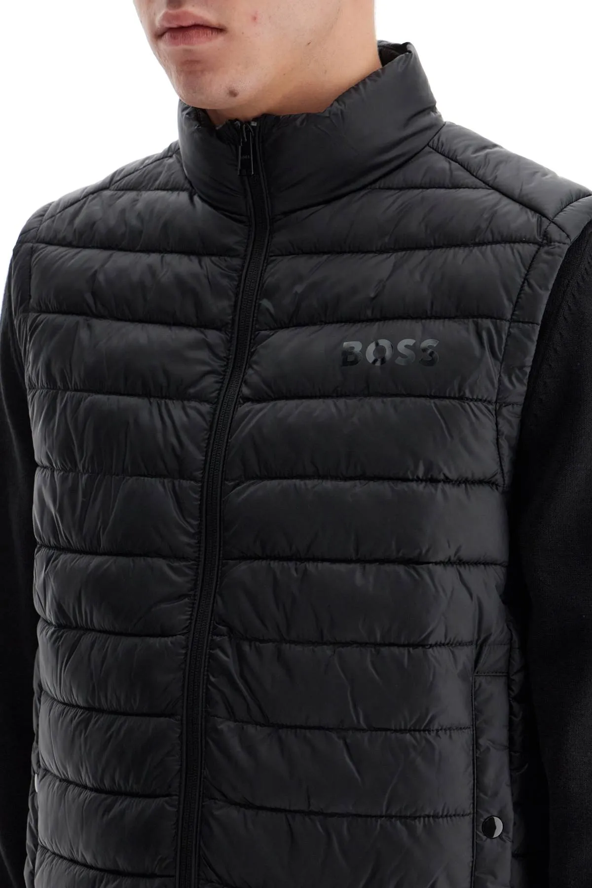foldable padded vest 50471854 BLACK