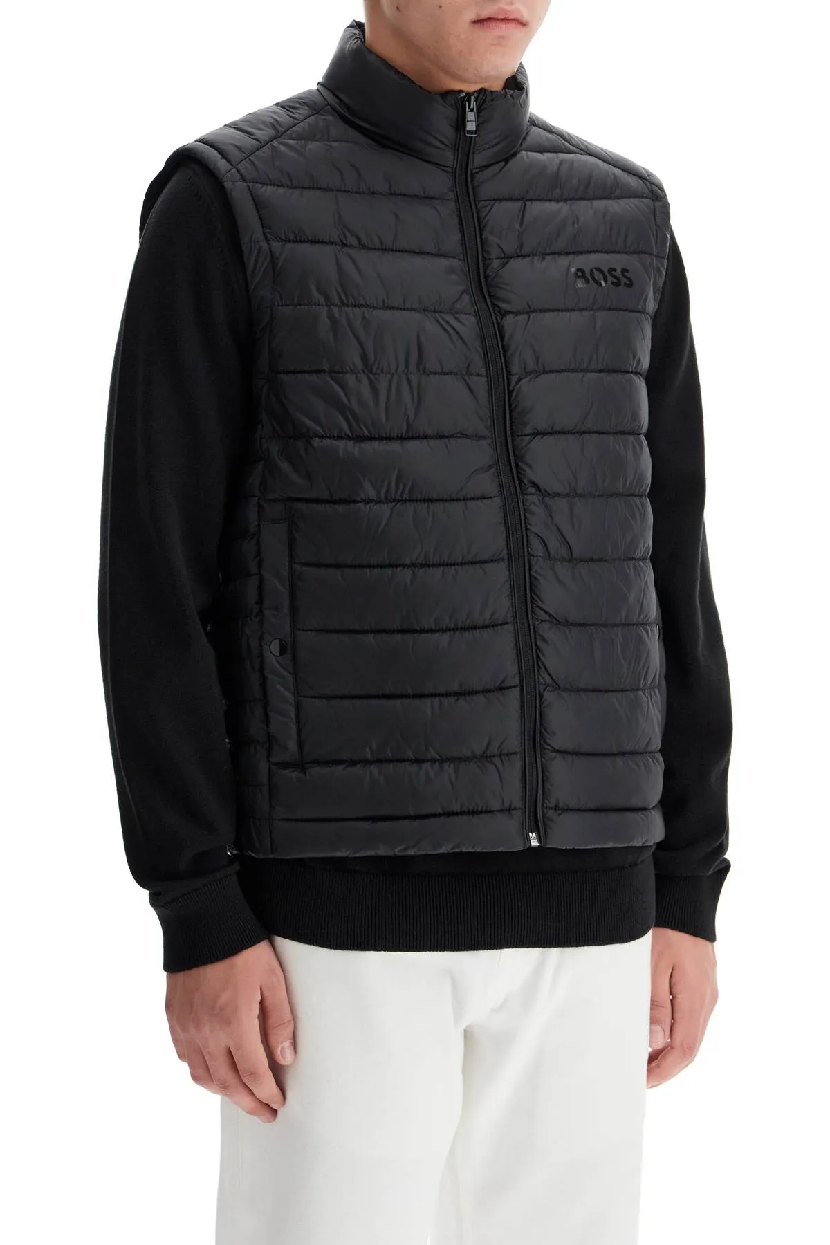 foldable padded vest 50471854 BLACK