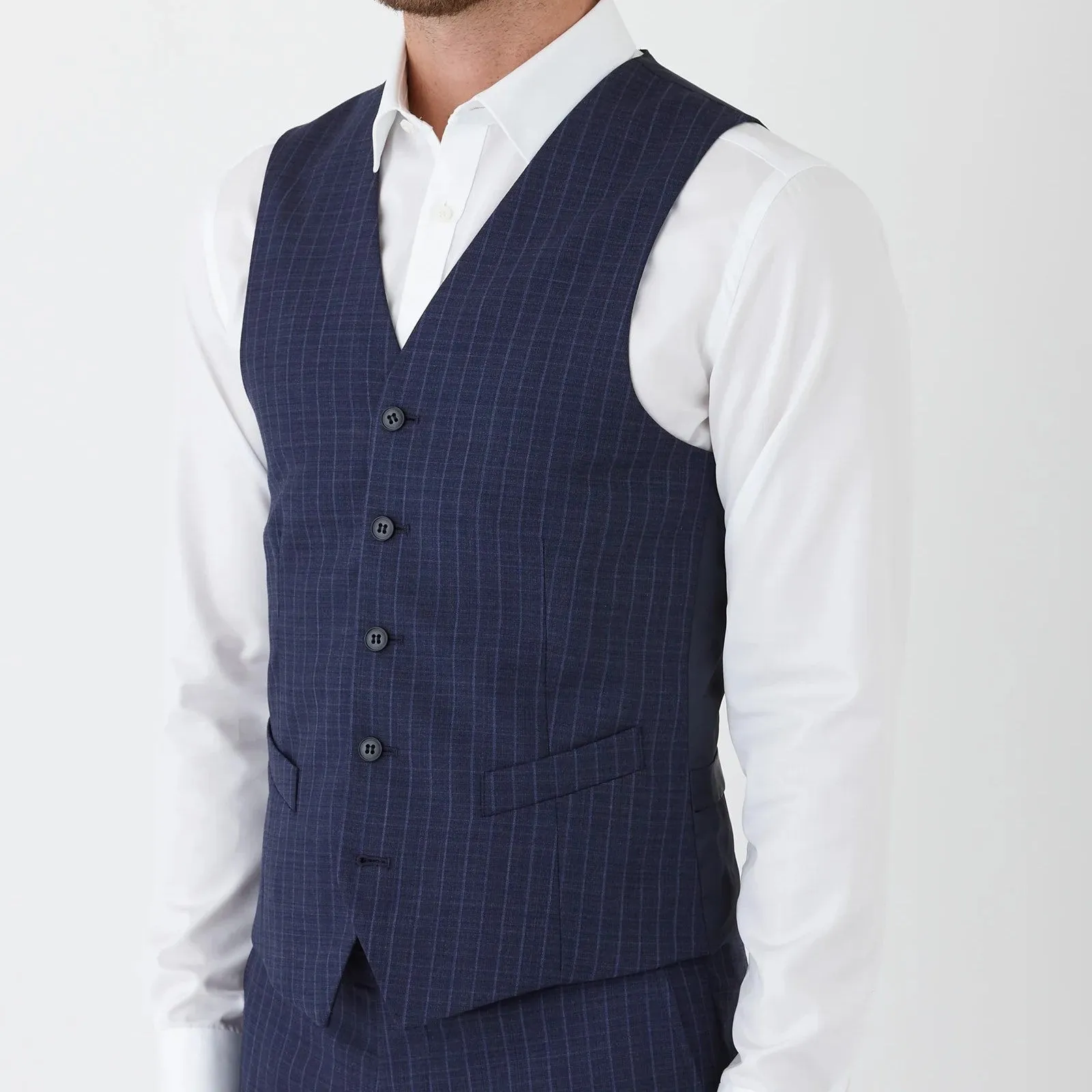 Gibson Pin Stripe Vest
