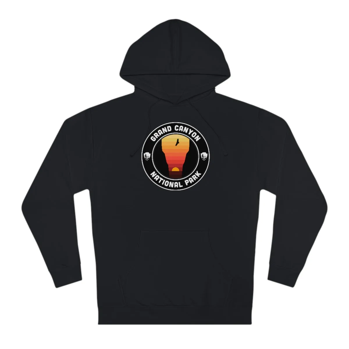 Grand Canyon National Park Hoodie - Round Emblem Design