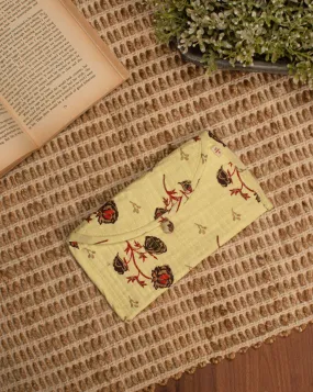 Handcrafted Rayon Quilted Clutch