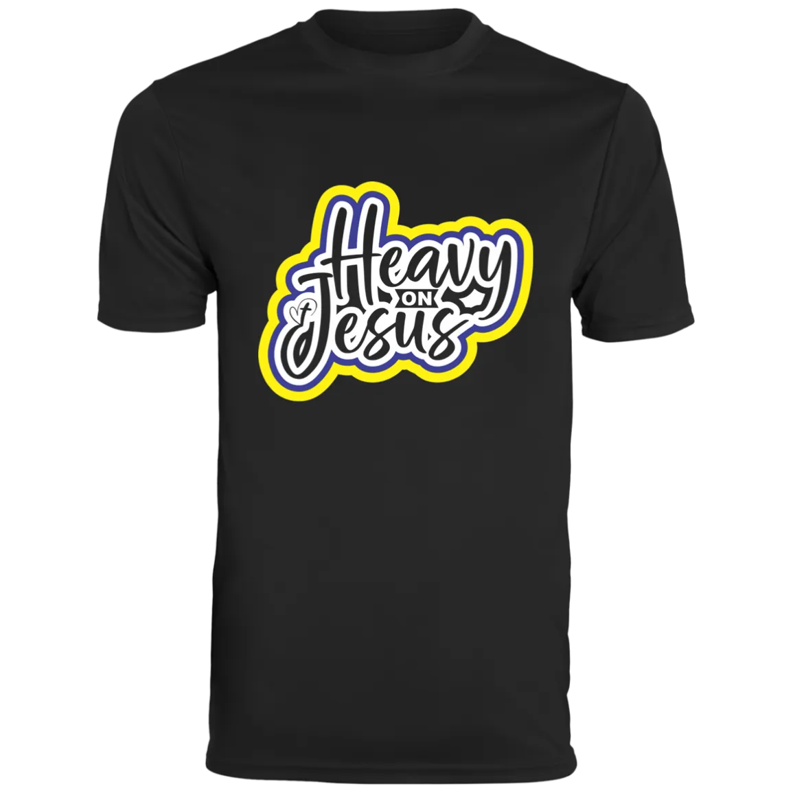 HEAVY ON JESUS Moisture-Wicking Tee