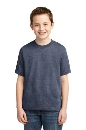 JERZEES?? - Youth Dri-Power?? 50/50 Cotton/Poly T-Shirt Vintage Heather Navy.21037