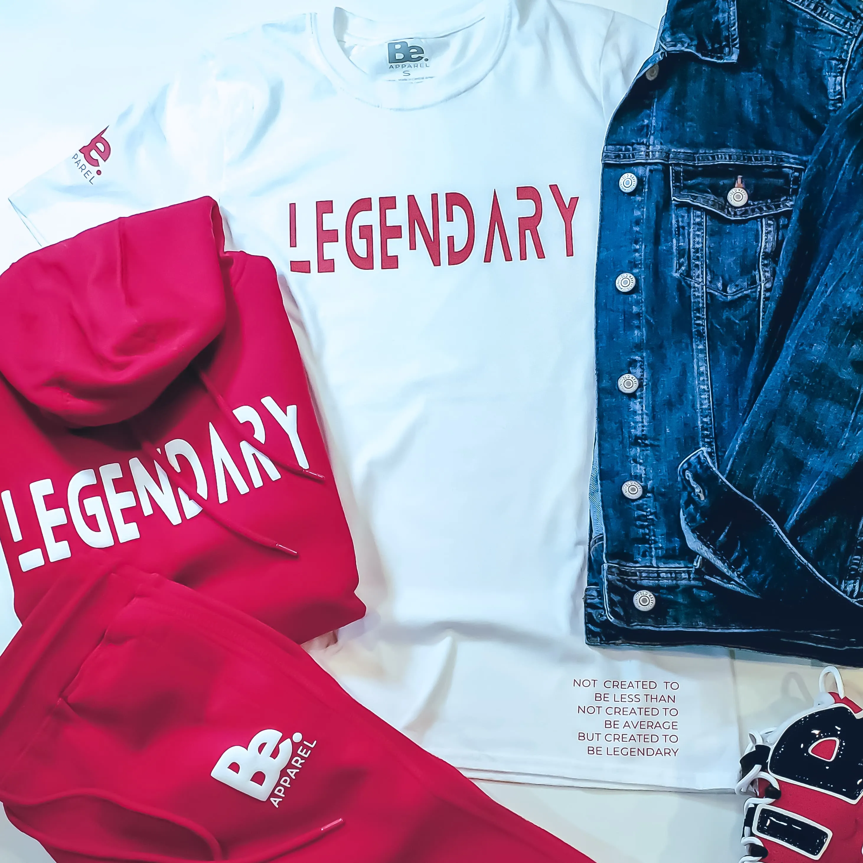 LEGENDARY STATUS (PUFF) HOODIE JOGGER SET - PREMIUM UNISEX