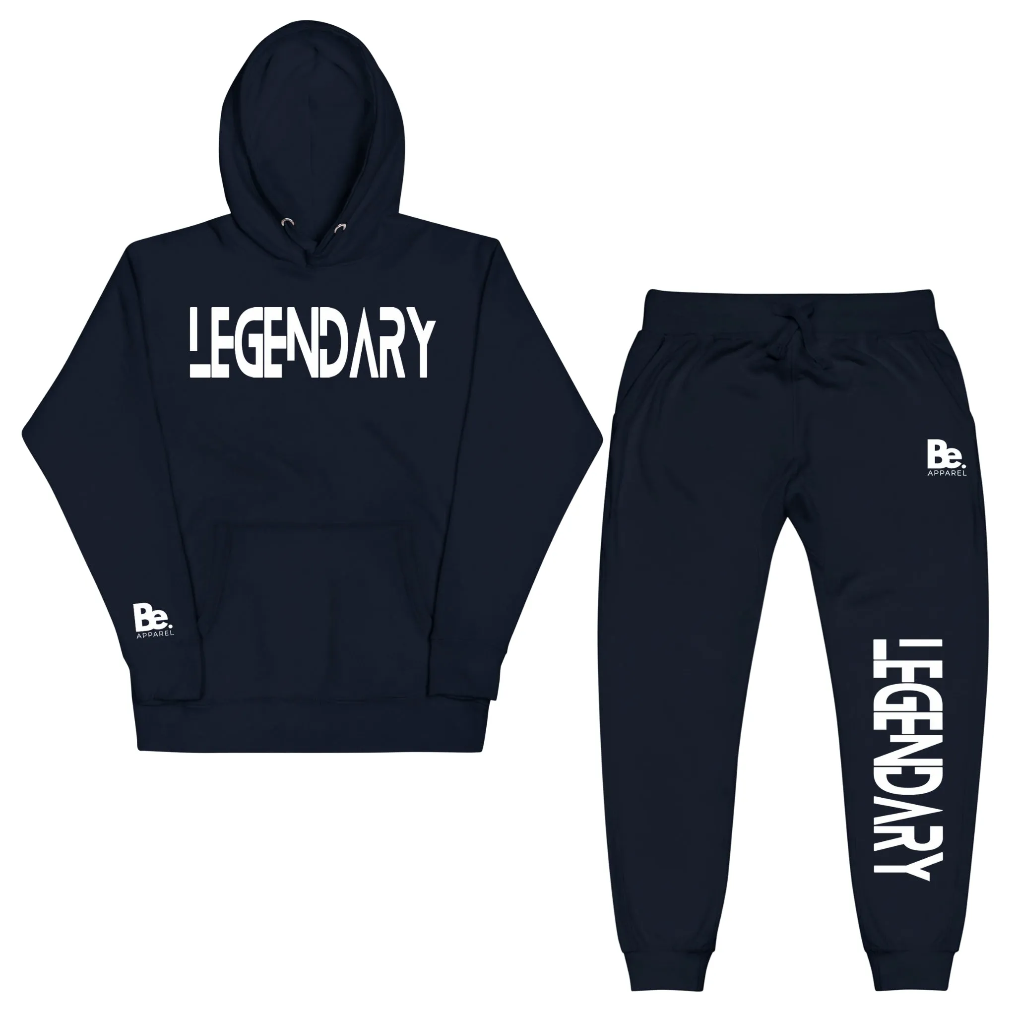 LEGENDARY STATUS (PUFF) HOODIE JOGGER SET - PREMIUM UNISEX