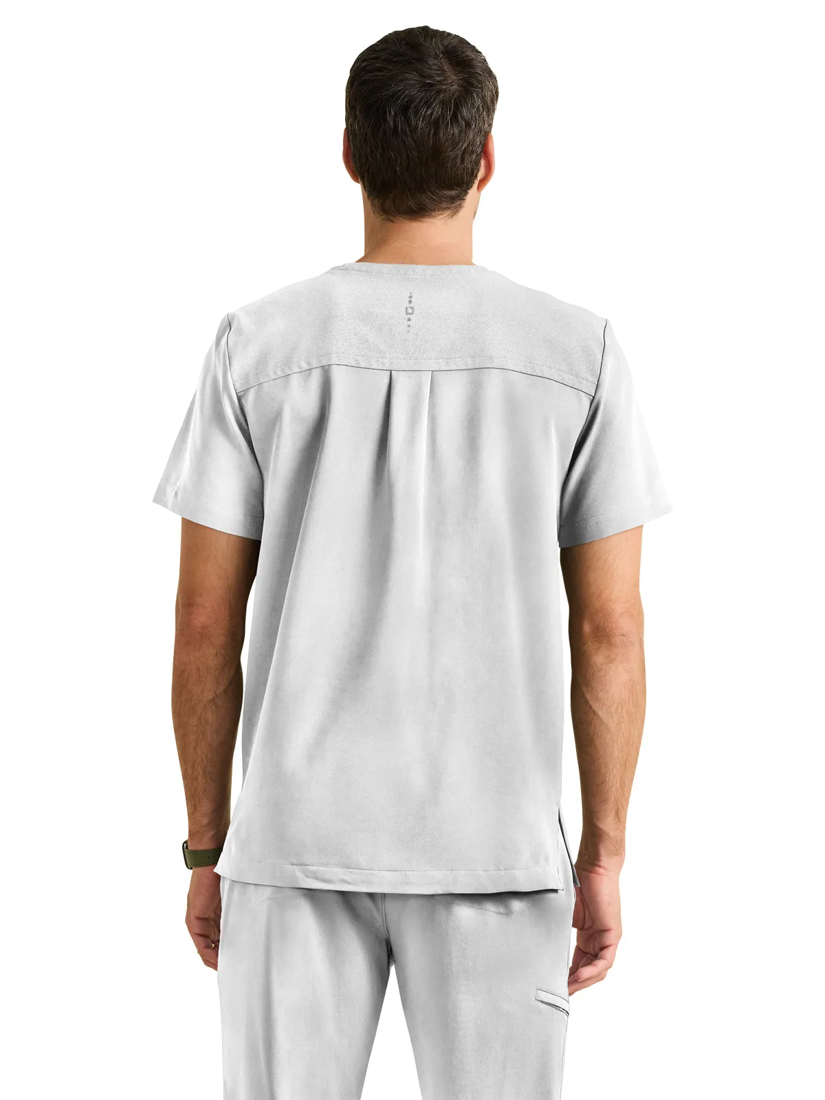 Men's 1-Pocket Spencer Moisture Wicking Top - 2381 - Silver Stone