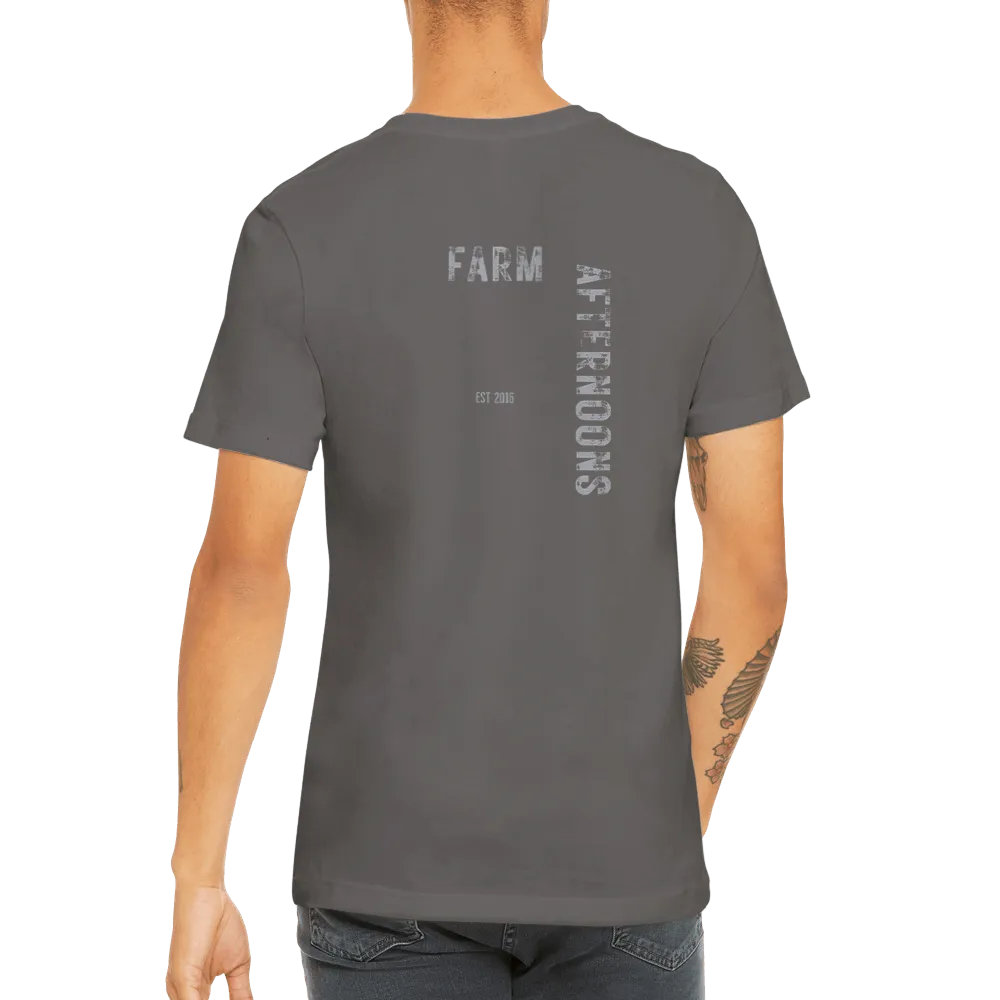 Men's Distressed USA T-shirt